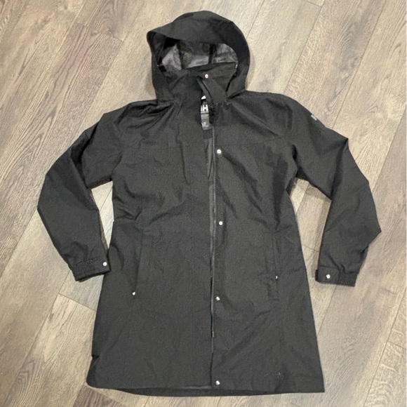 Helly Hansen Jackets & Blazers - Helly Hansen Women’s Black Raincoat, Size Large